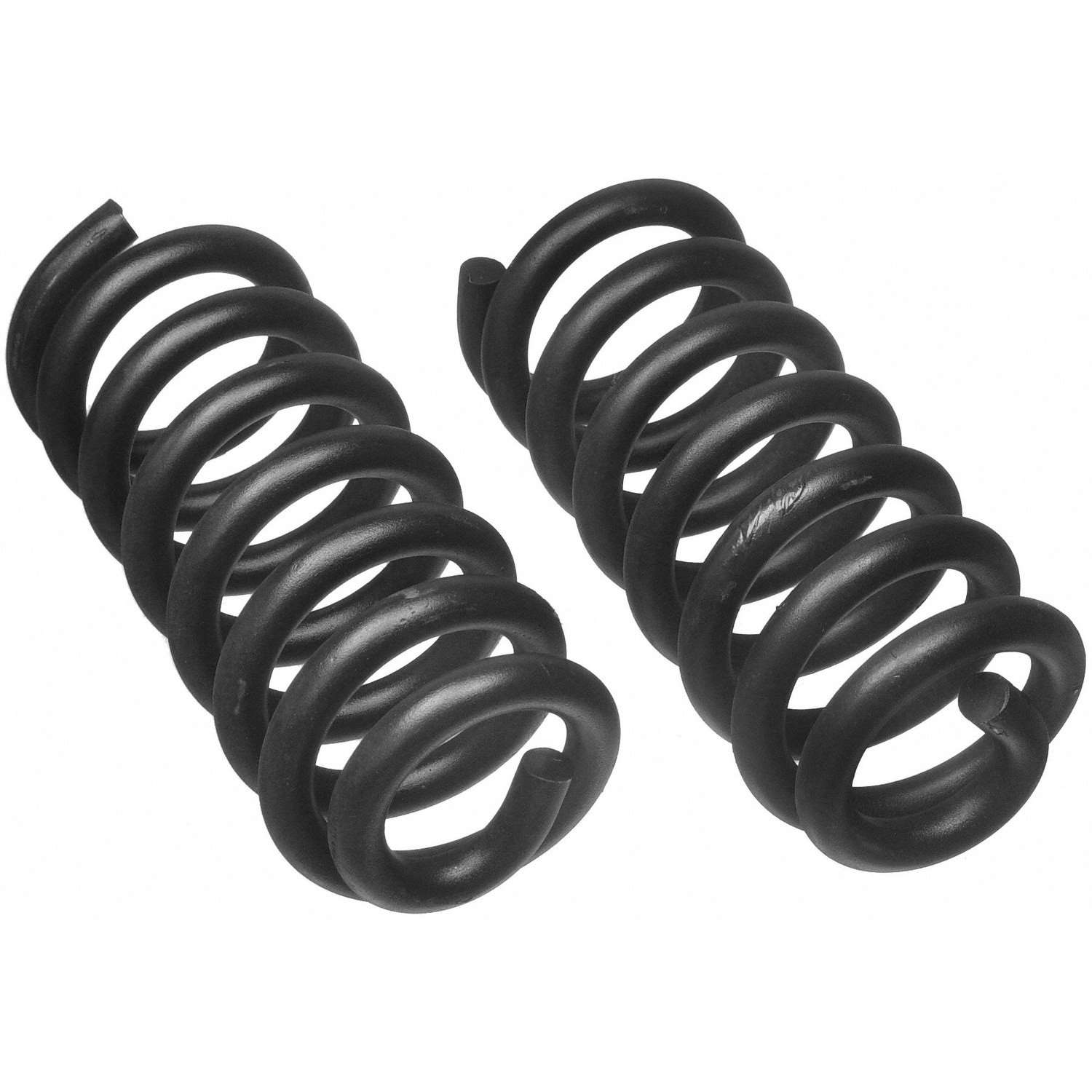 Top View of Front Coil Spring Set MOOG 6102