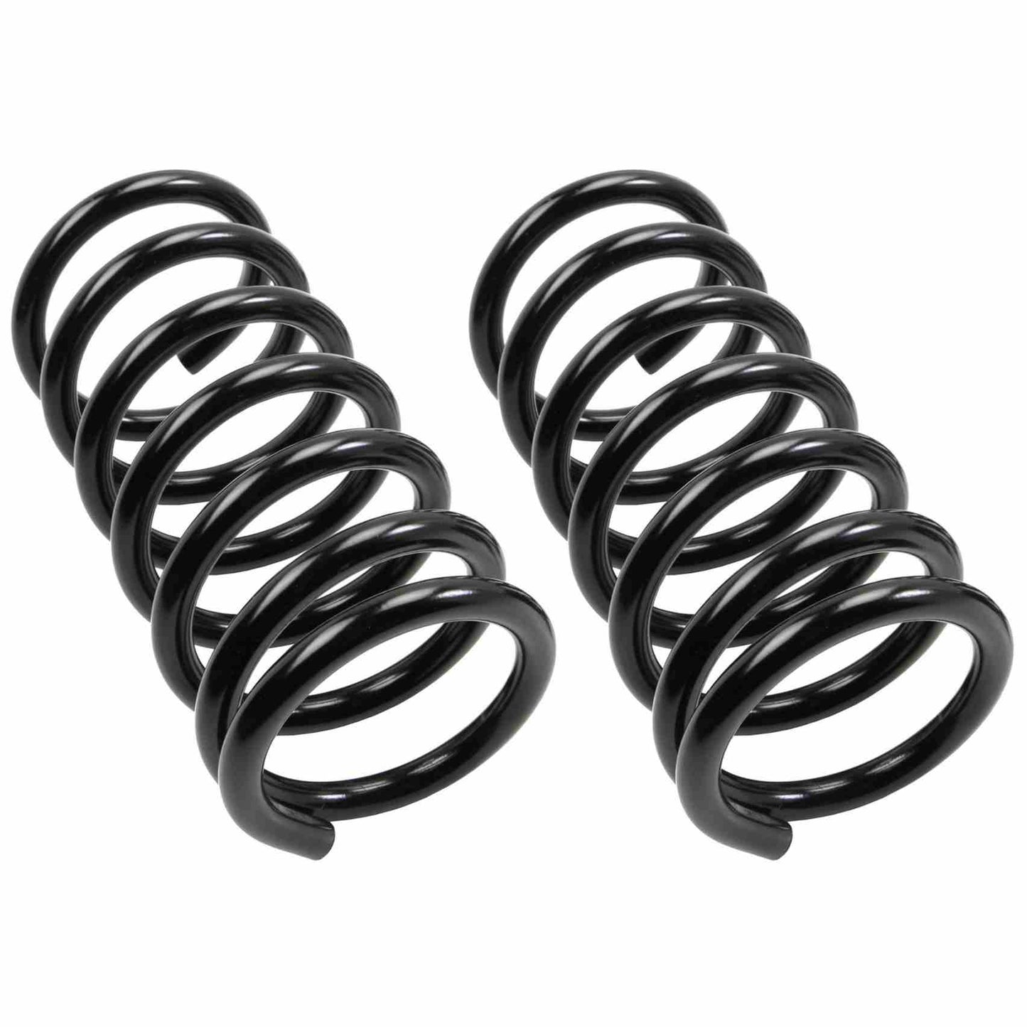 Angle View of Rear Coil Spring Set MOOG 80555