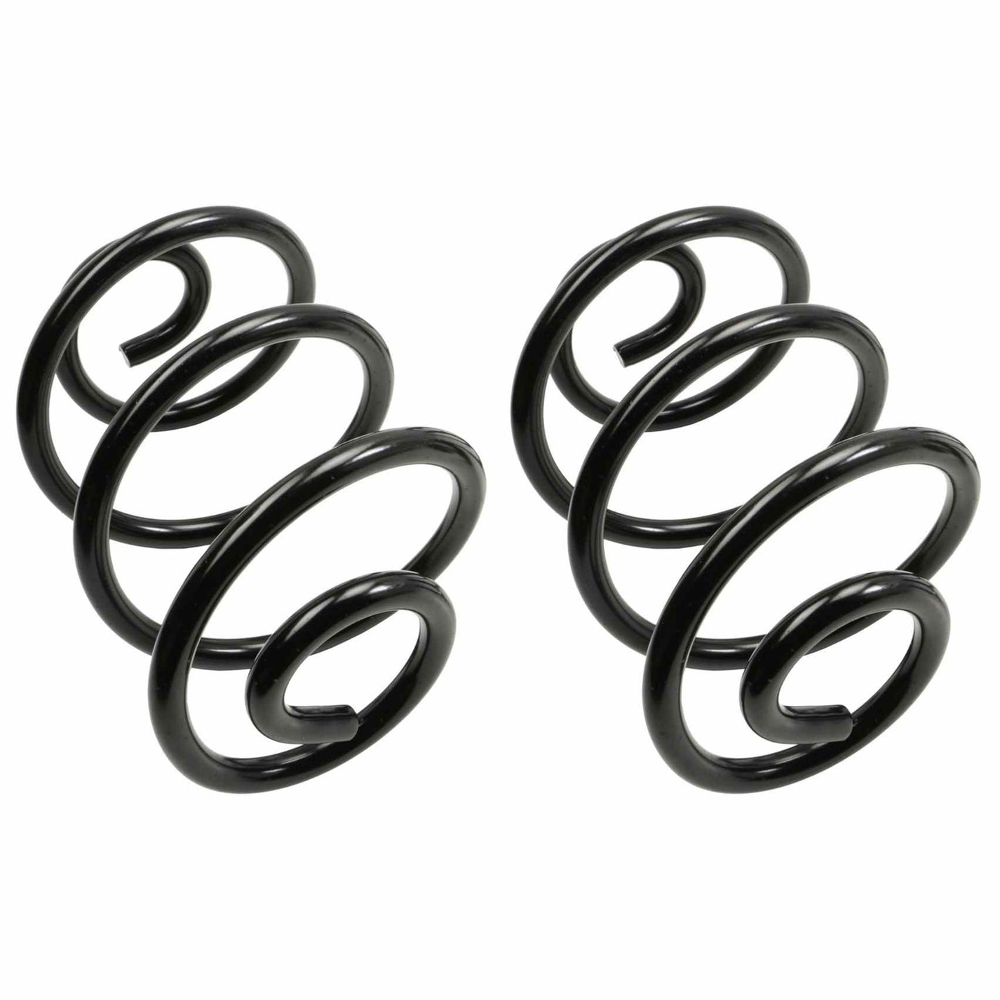 Angle View of Rear Coil Spring Set MOOG 80659