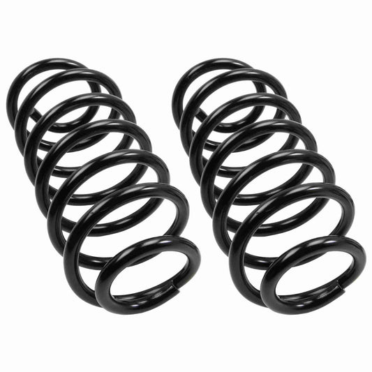 Angle View of Rear Coil Spring Set MOOG 80871