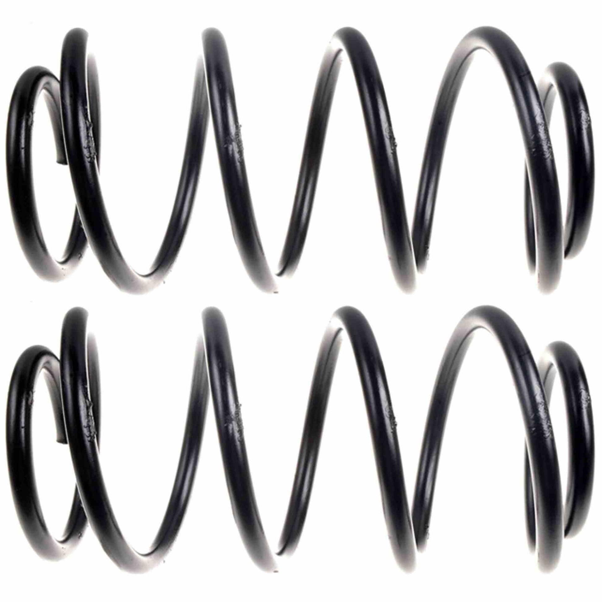 Angle View of Rear Coil Spring Set MOOG 80919