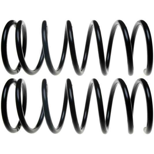 Angle View of Front Coil Spring Set MOOG 81032