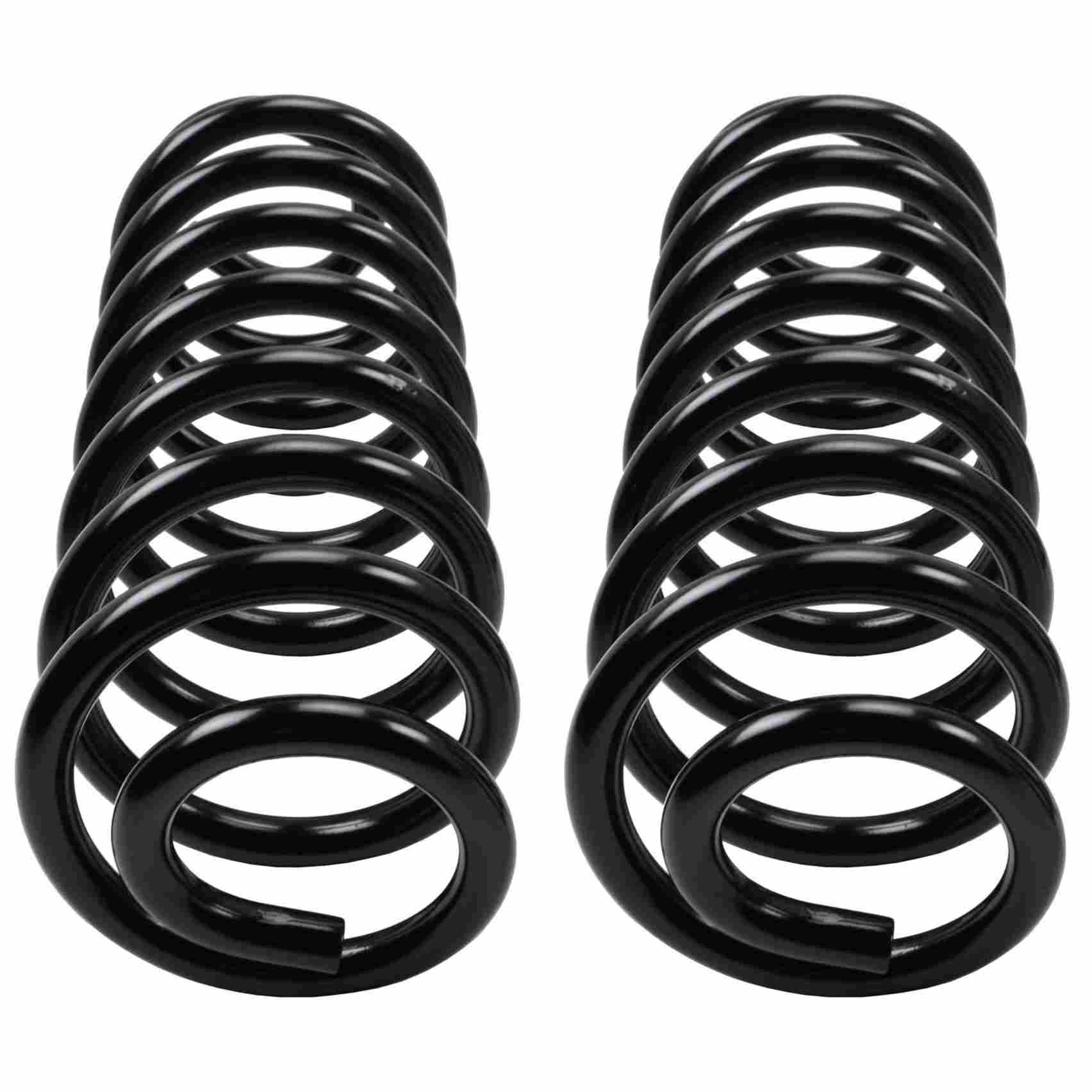 Angle View of Rear Coil Spring Set MOOG 81071