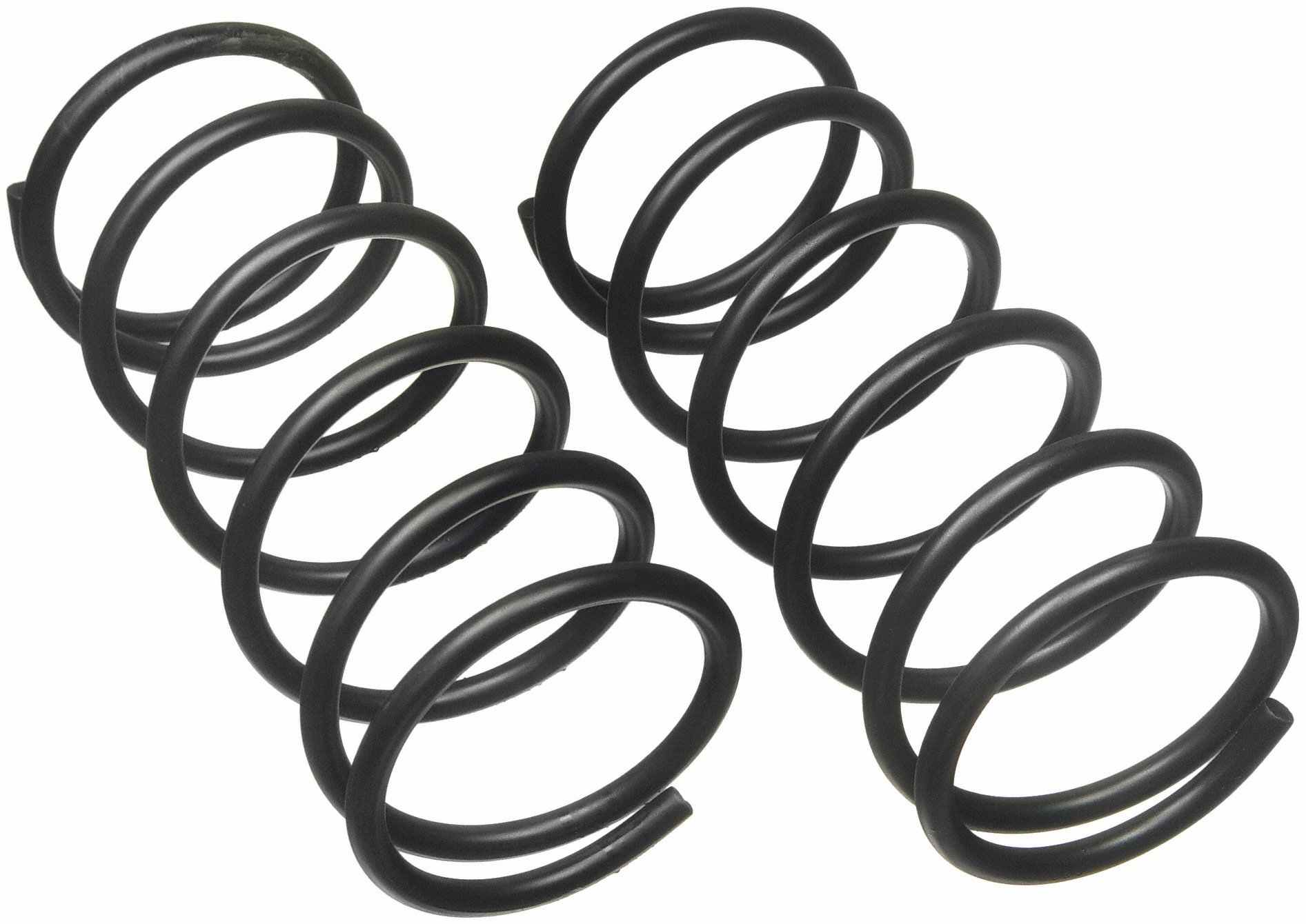 Top View of Rear Coil Spring Set MOOG 81115