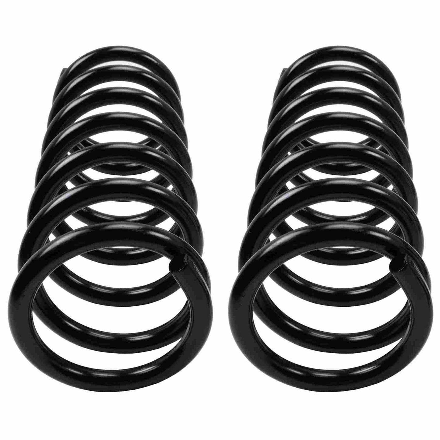 Angle View of Rear Coil Spring Set MOOG 81119