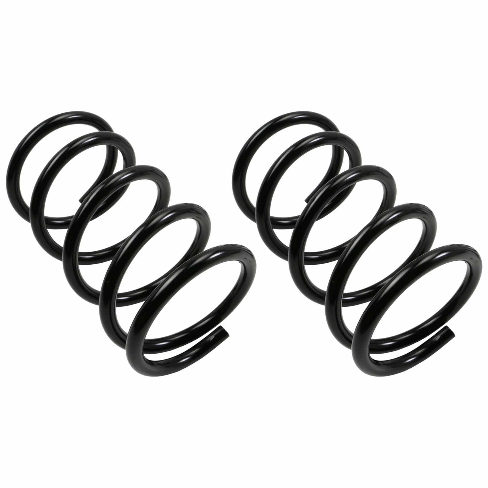 Angle View of Rear Coil Spring Set MOOG 81141