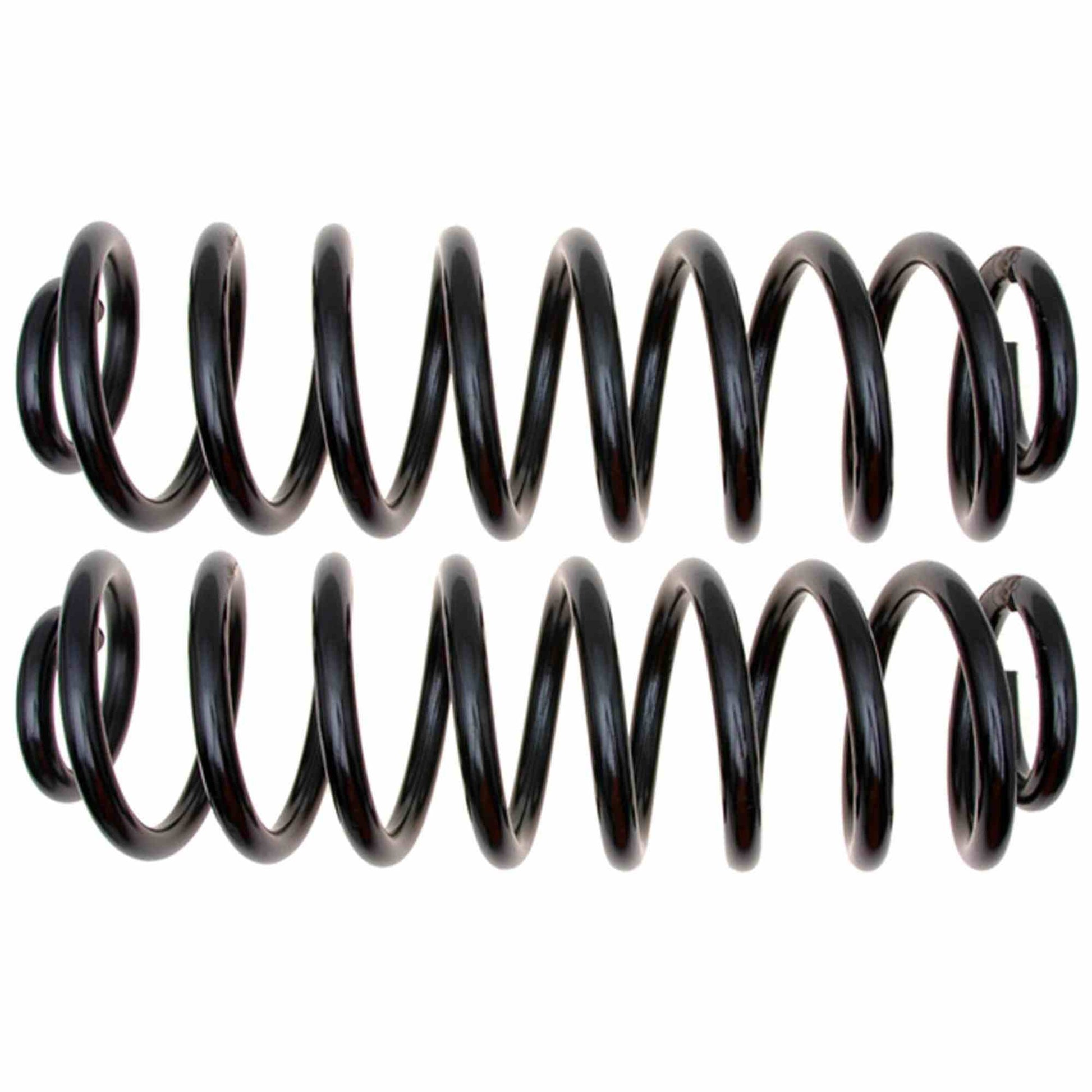 Angle View of Rear Coil Spring Set MOOG 81149