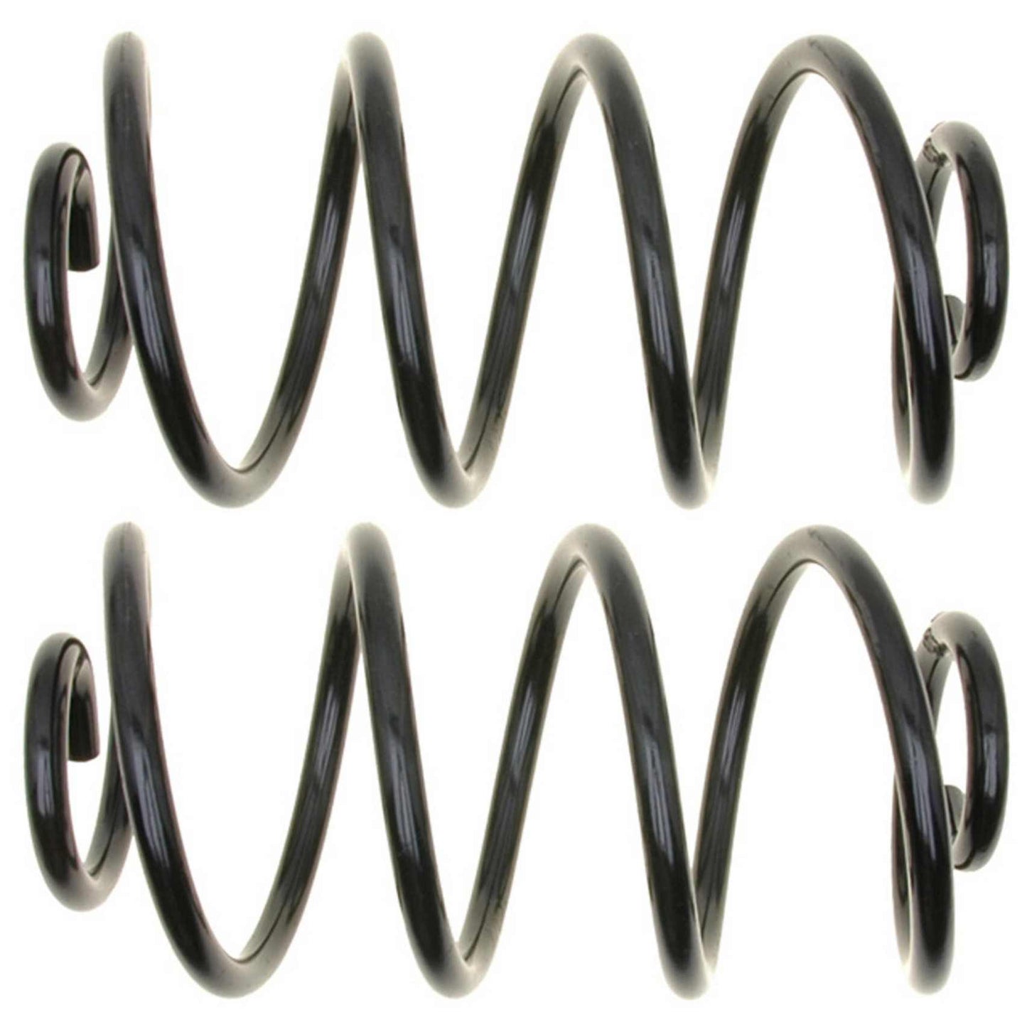 Angle View of Rear Coil Spring Set MOOG 81381