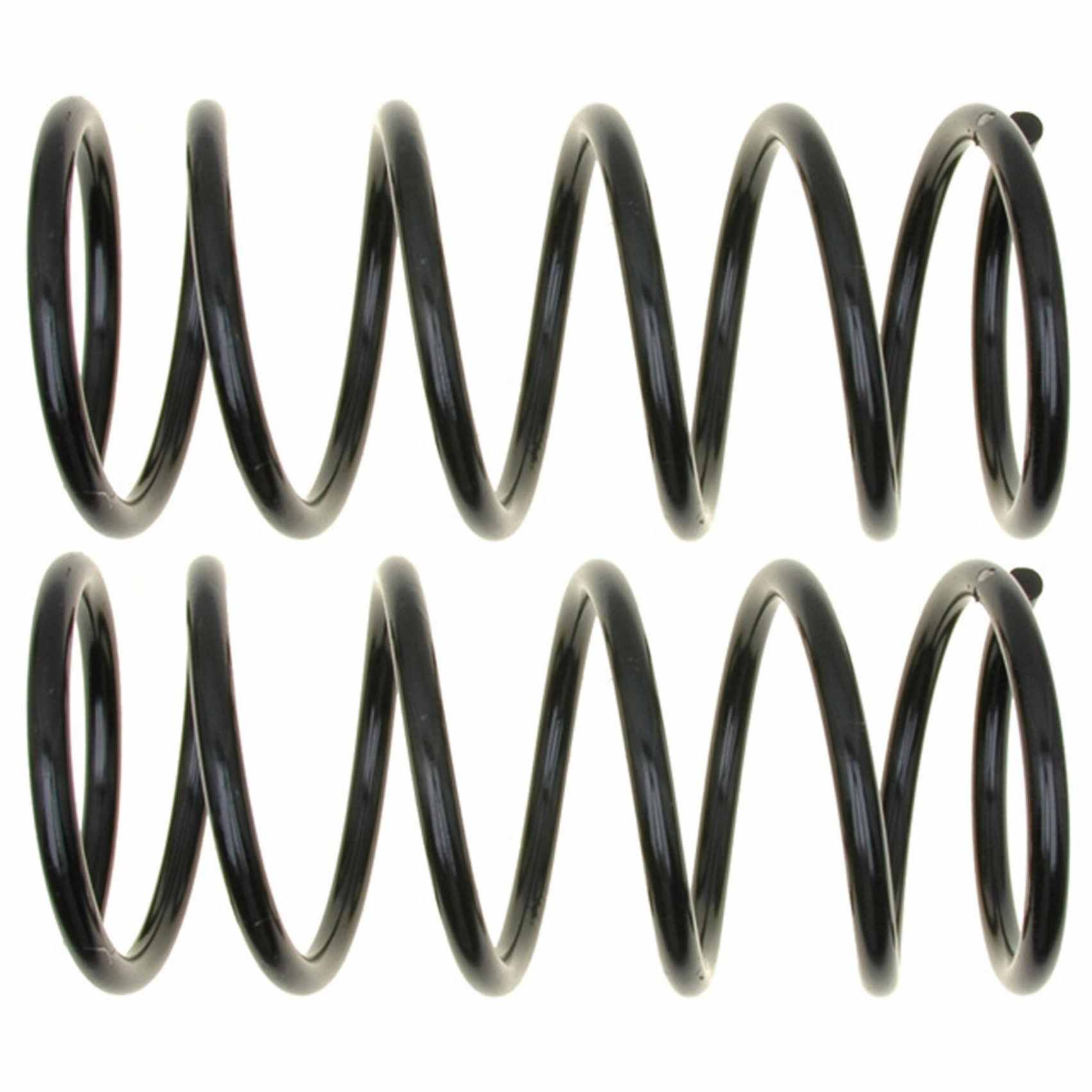 Angle View of Rear Coil Spring Set MOOG 81403