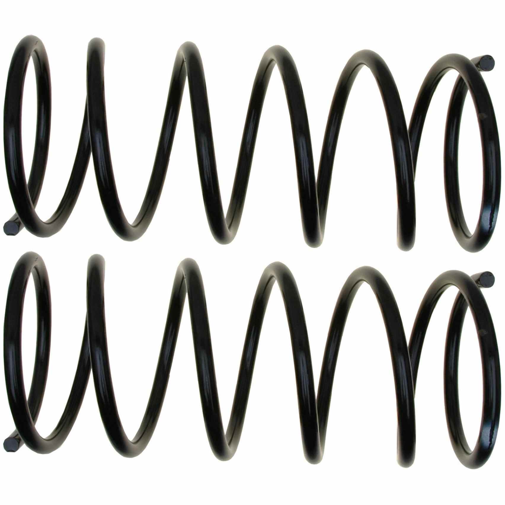 Angle View of Front Coil Spring Set MOOG 81432