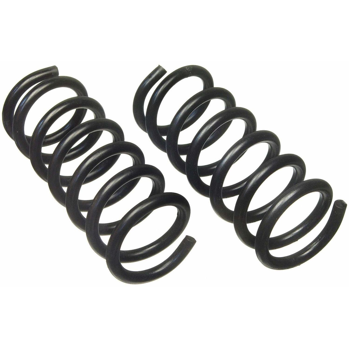 Top View of Front Coil Spring Set MOOG 81432