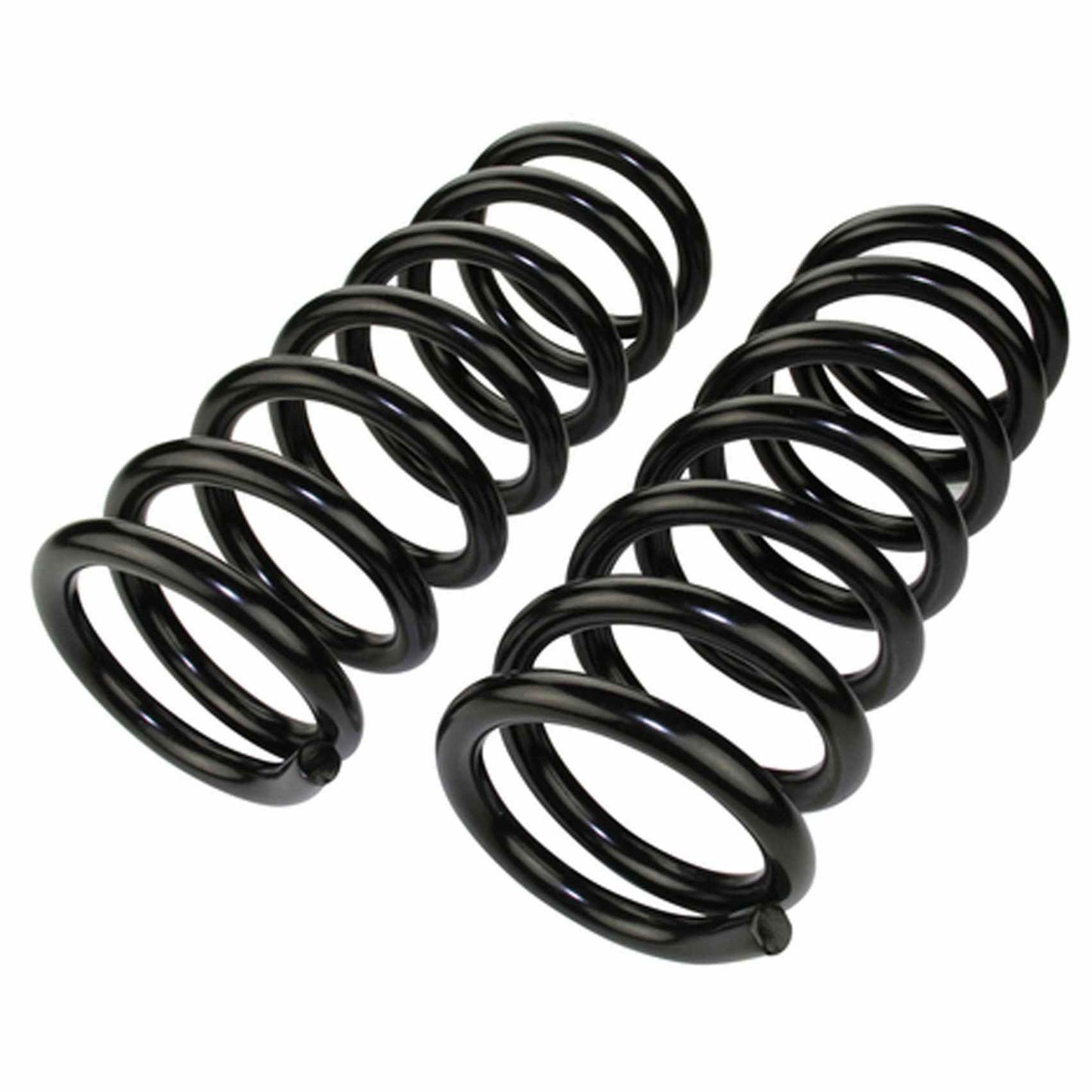 Angle View of Rear Coil Spring Set MOOG 81585