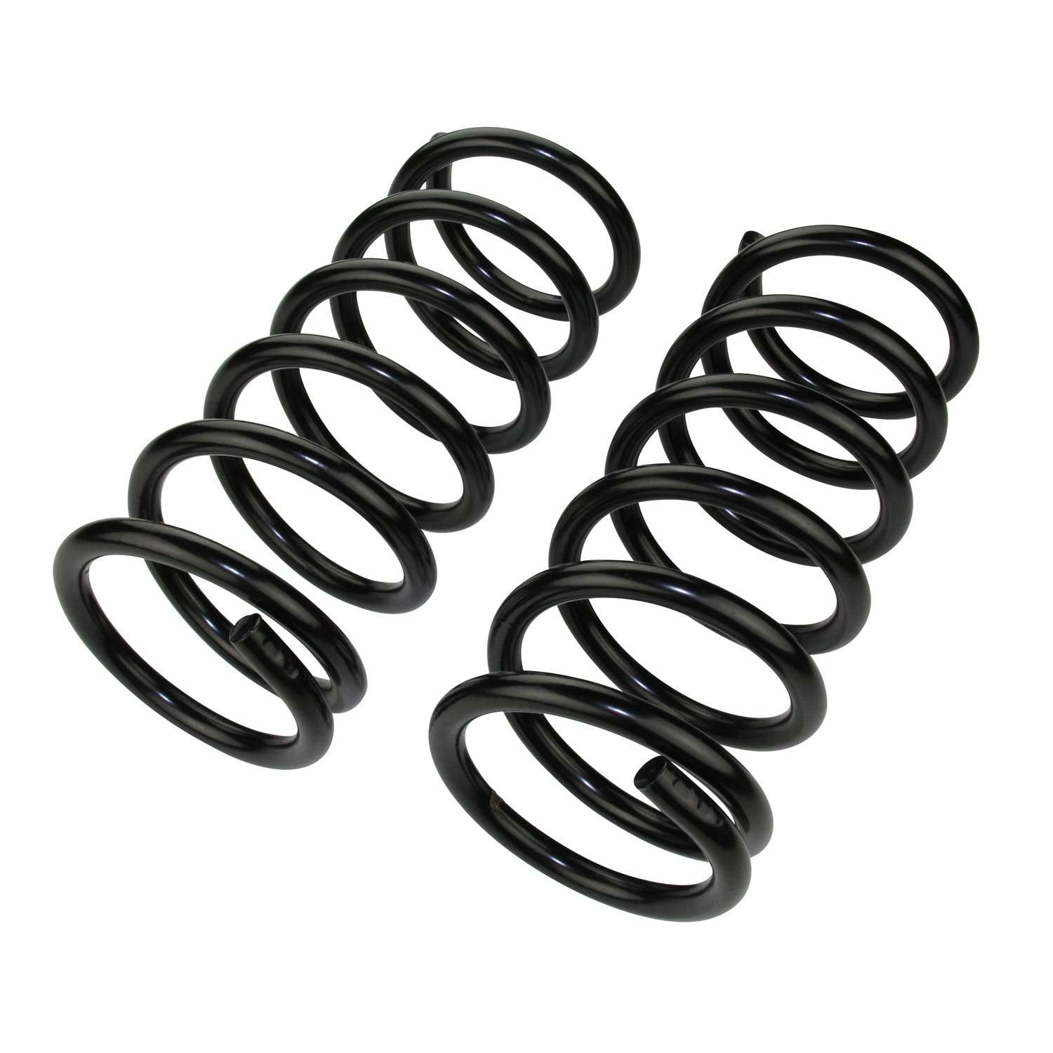 Angle View of Rear Coil Spring Set MOOG 81589