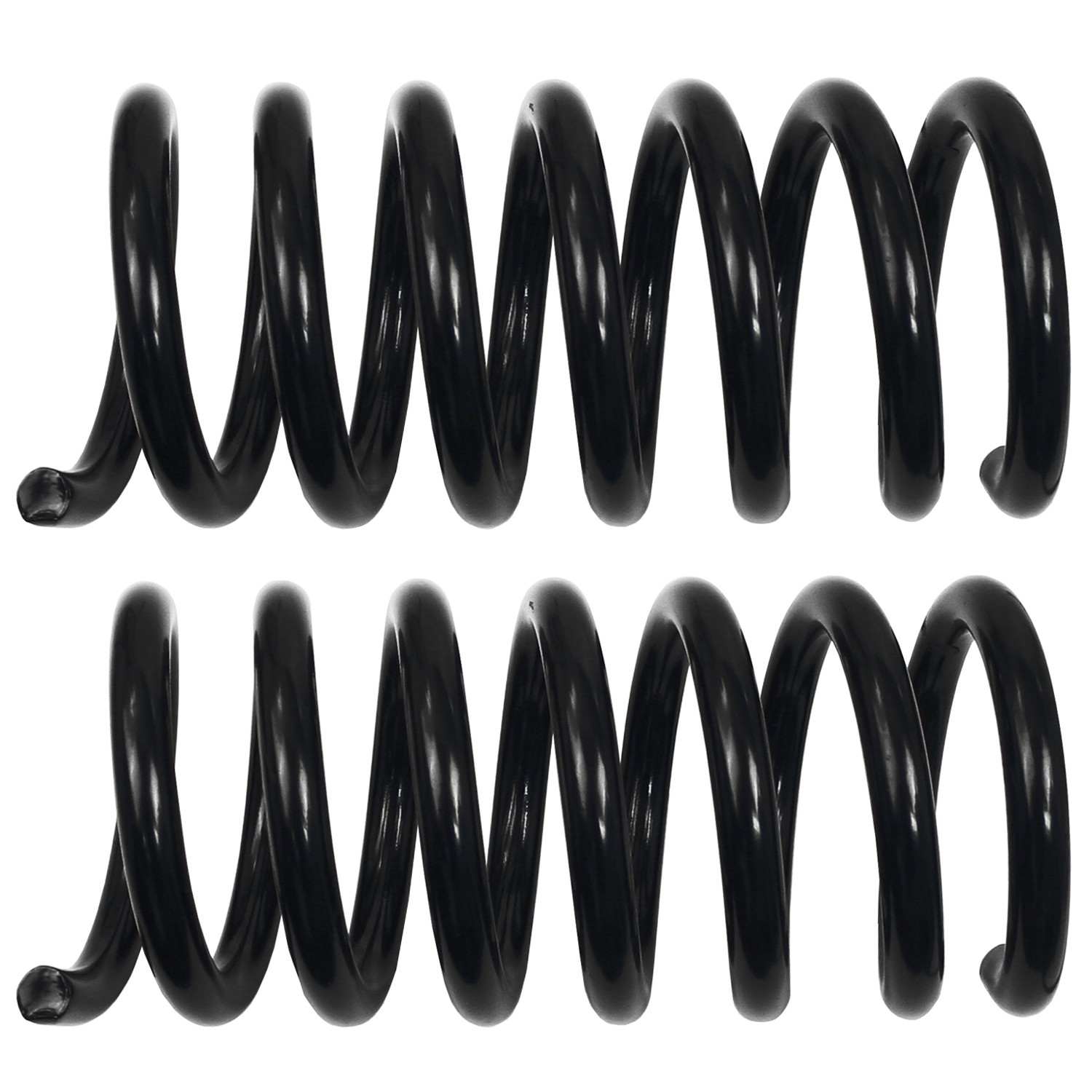 Angle View of Rear Coil Spring Set MOOG 81609