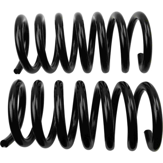 Top View of Rear Coil Spring Set MOOG 81609