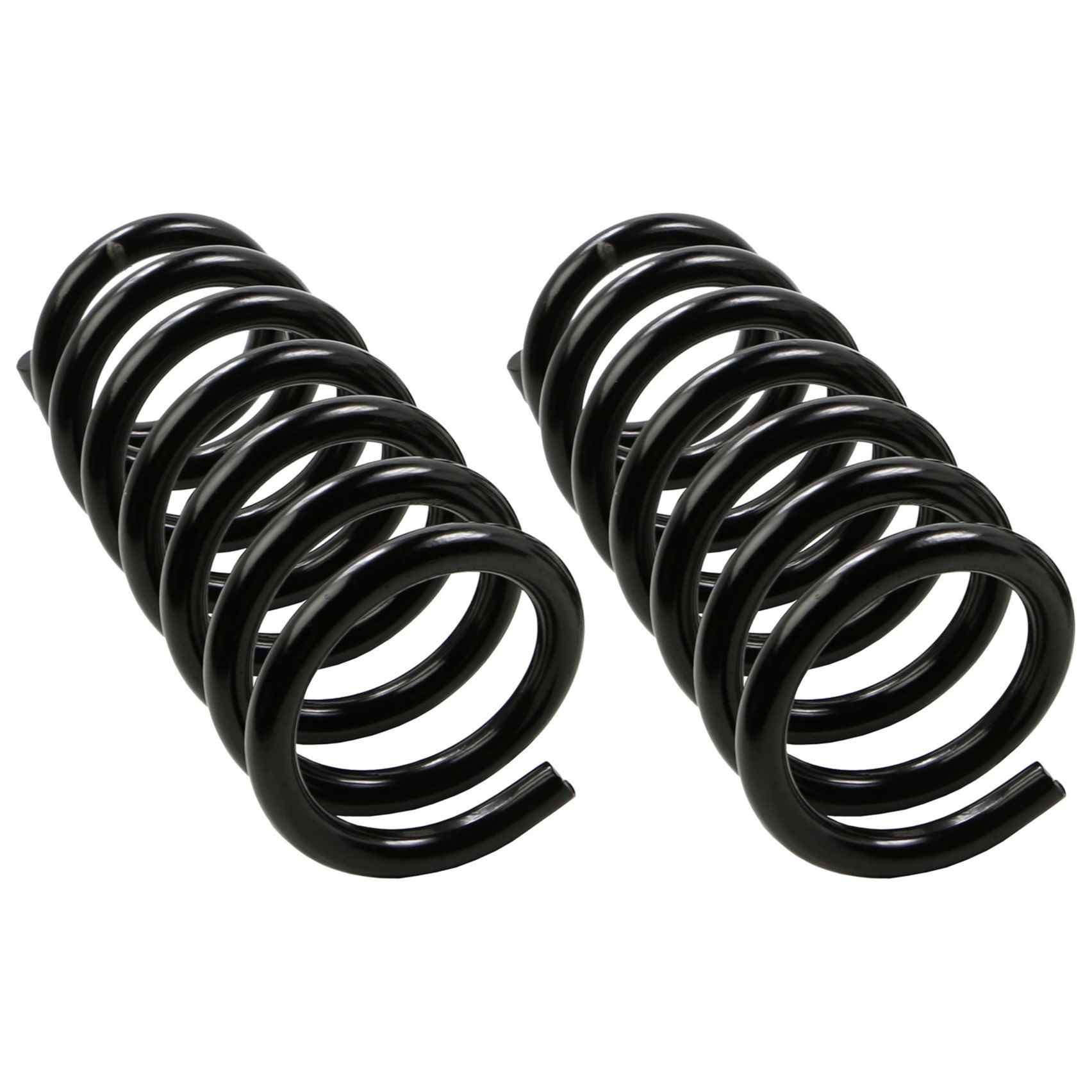 Angle View of Rear Coil Spring Set MOOG 81643