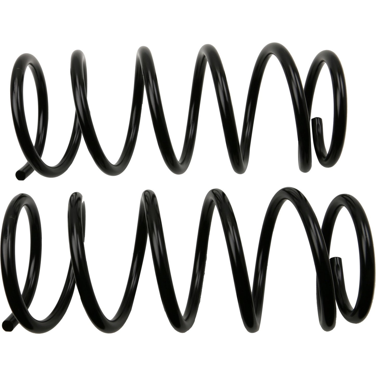 Top View of Front Coil Spring Set MOOG 81645