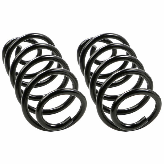 Angle View of Rear Coil Spring Set MOOG 81646