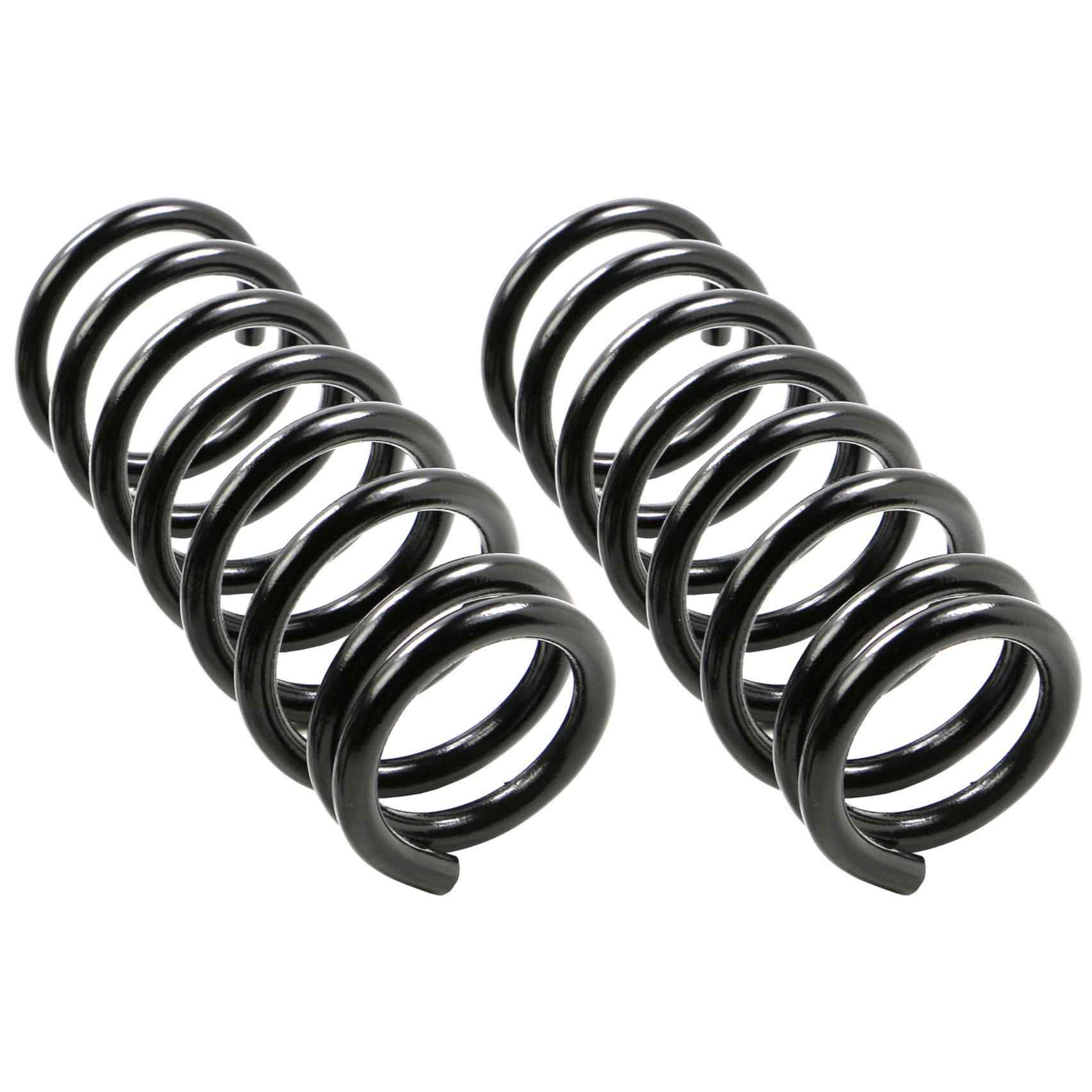 Angle View of Rear Coil Spring Set MOOG 81649