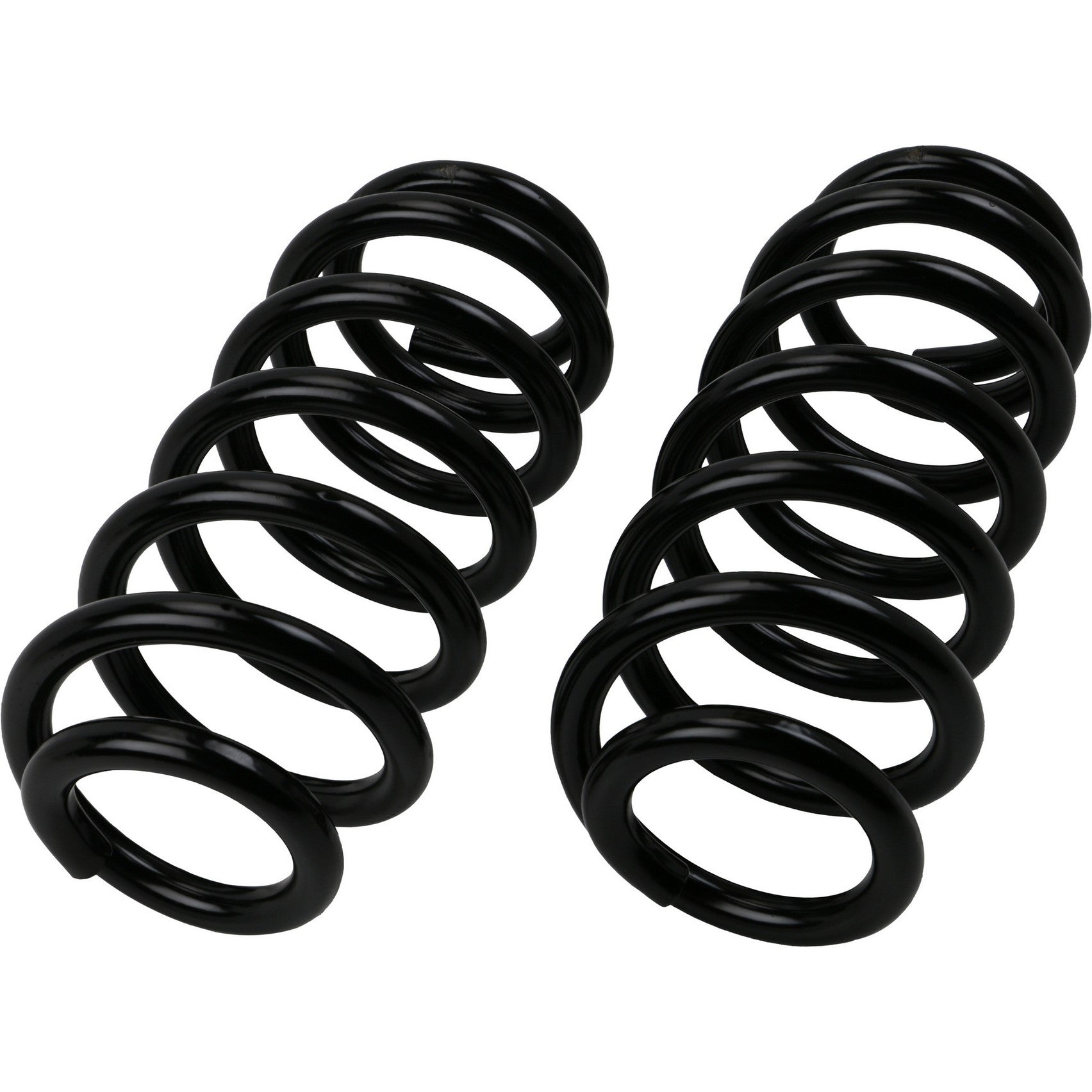 Back View of Rear Coil Spring Set MOOG 81749