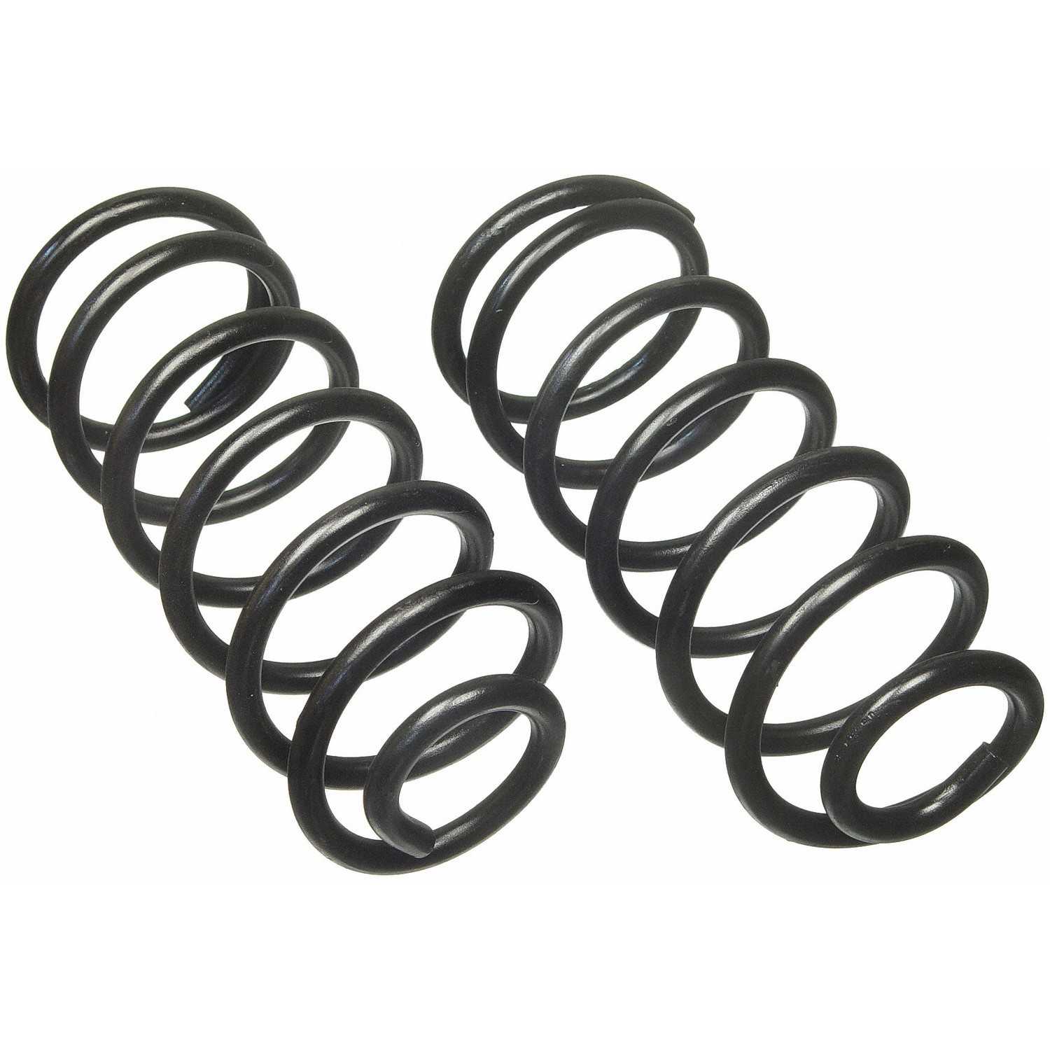 Top View of Rear Coil Spring Set MOOG 8621