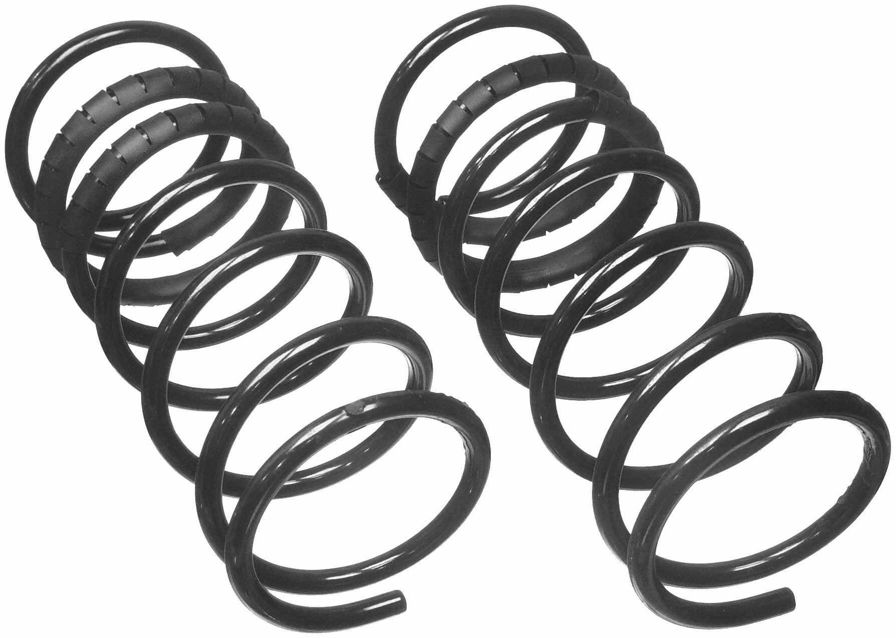 Top View of Rear Coil Spring Set MOOG CC81067