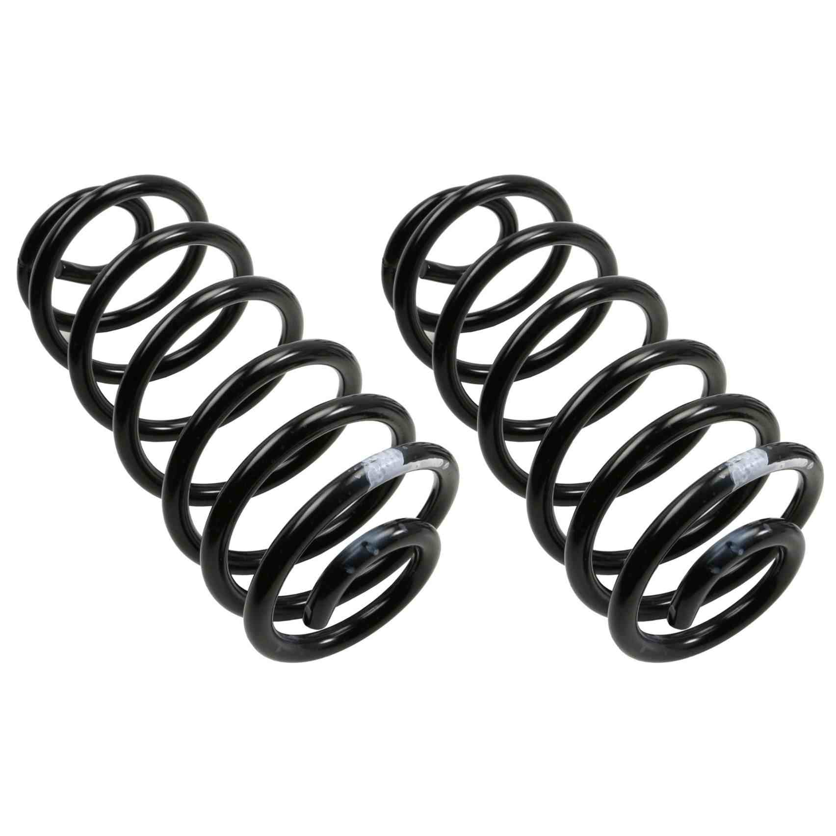 Angle View of Rear Coil Spring Set MOOG CC81365