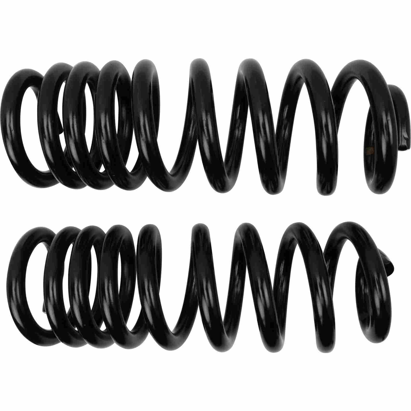 Top View of Front Coil Spring Set MOOG CC81368