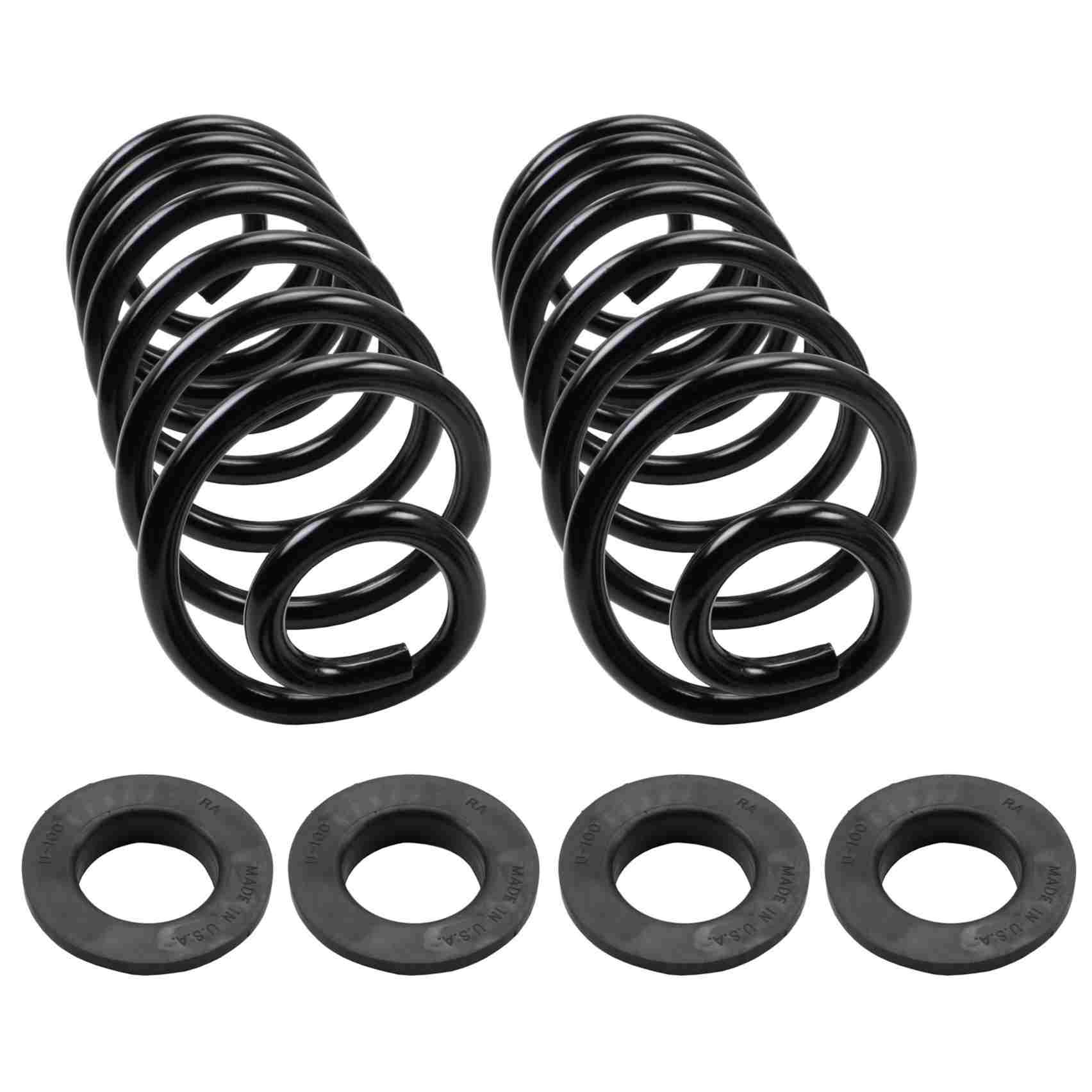 Angle View of Rear Coil Spring Set MOOG CC849