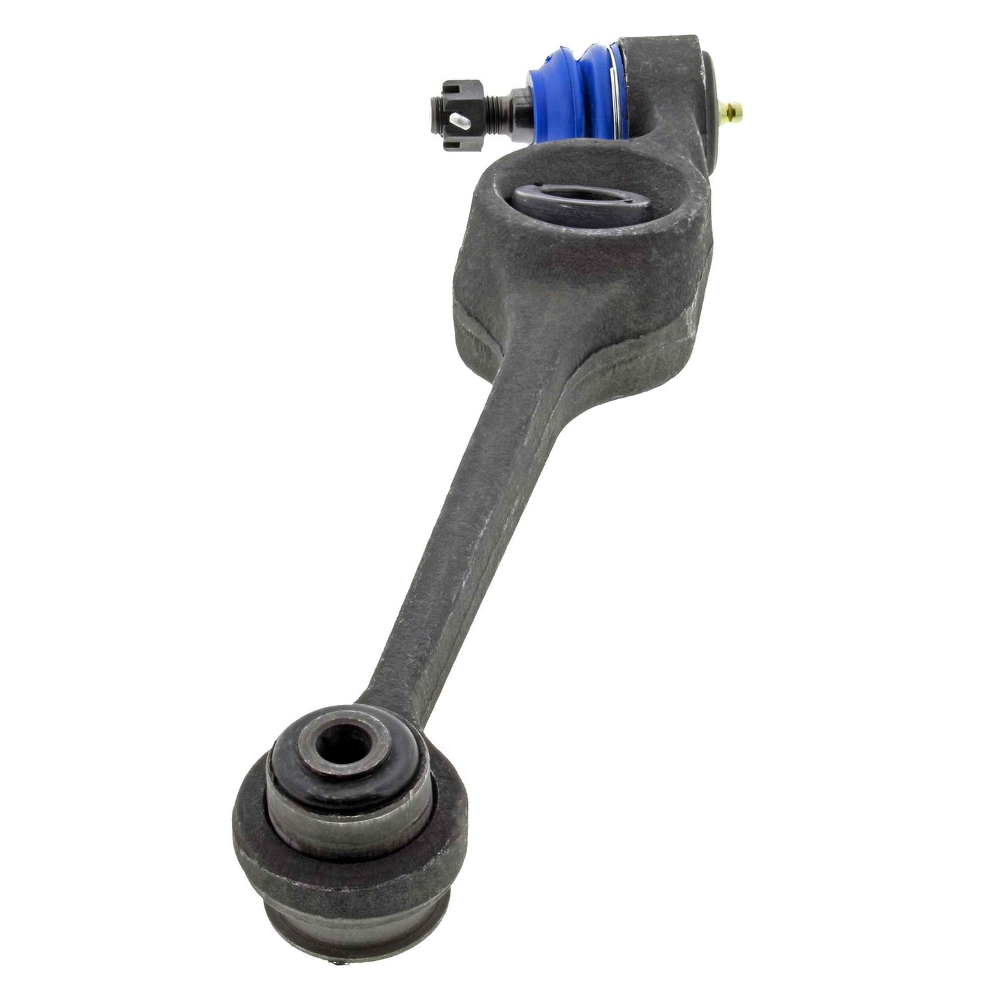 Angle View of Front Right Suspension Control Arm and Ball Joint Assembly MEVOTECH CMK5313