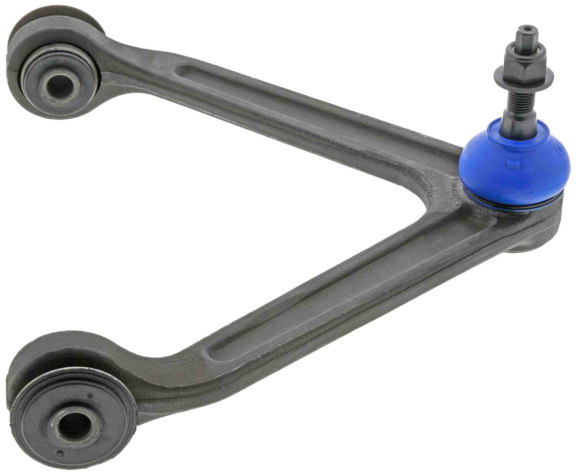 Side View of Front Upper Suspension Control Arm and Ball Joint Assembly MEVOTECH CMK7424