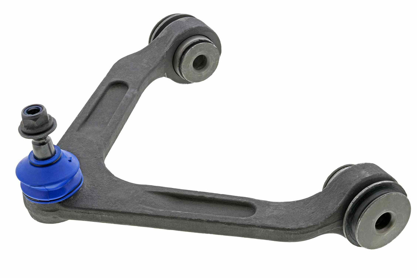 Side View of Front Upper Suspension Control Arm and Ball Joint Assembly MEVOTECH CMK7462