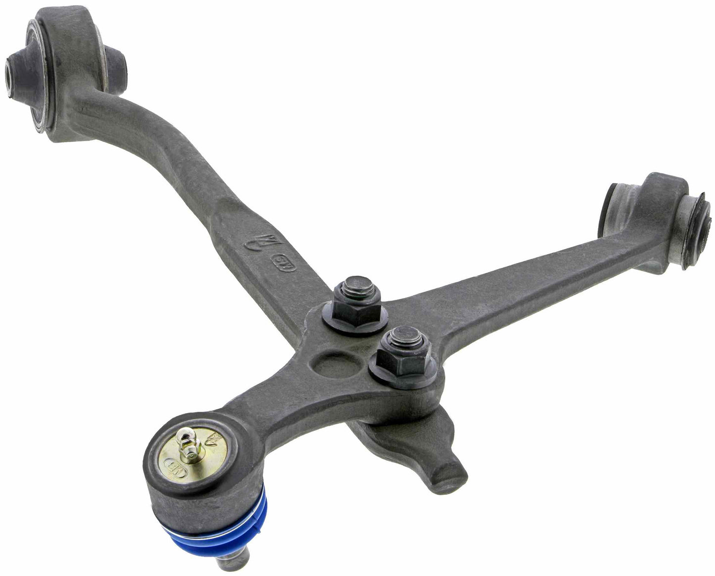 Back View of Front Right Suspension Control Arm and Ball Joint Assembly MEVOTECH CMK80011