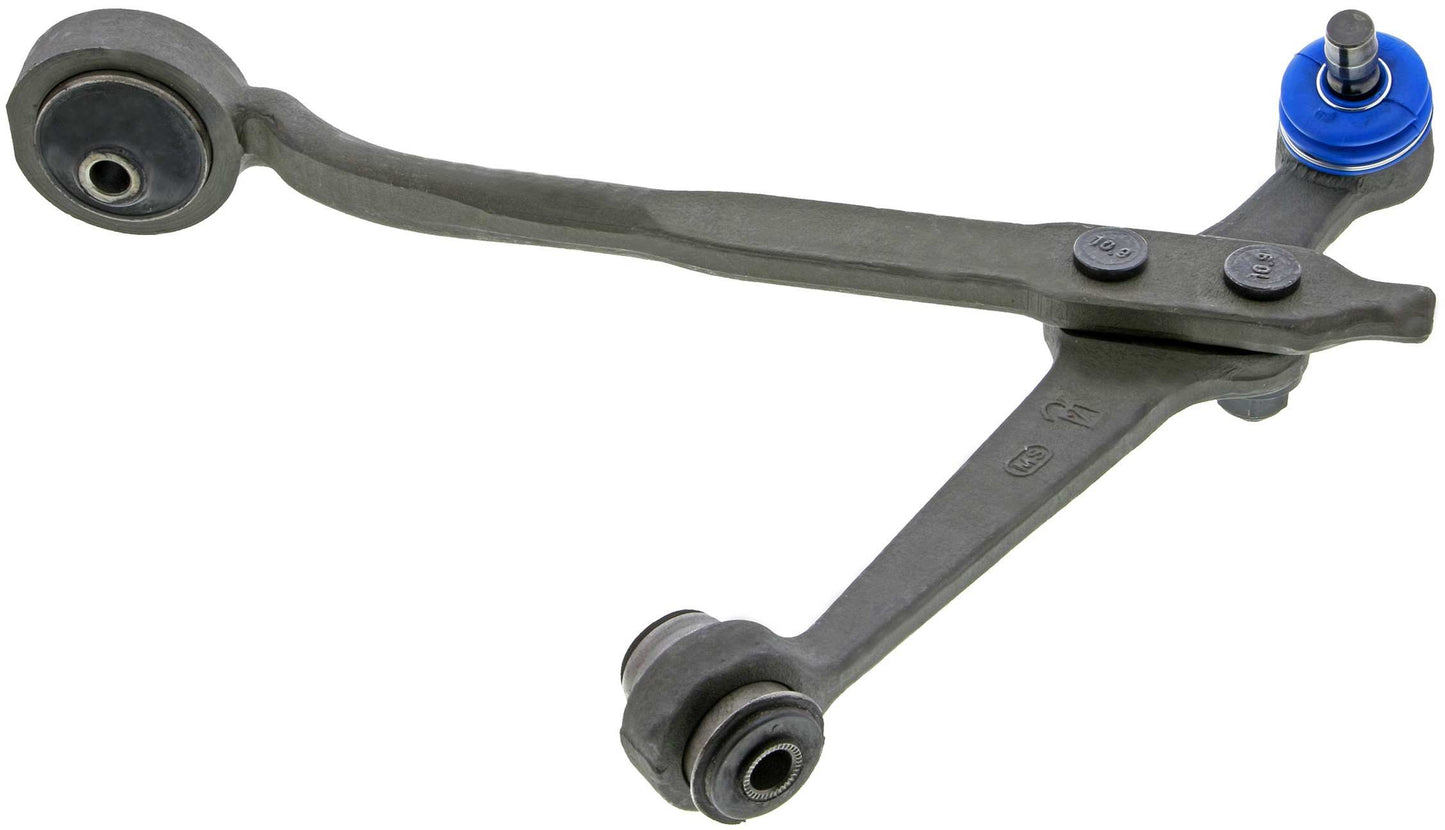 Side View of Front Right Suspension Control Arm and Ball Joint Assembly MEVOTECH CMK80011