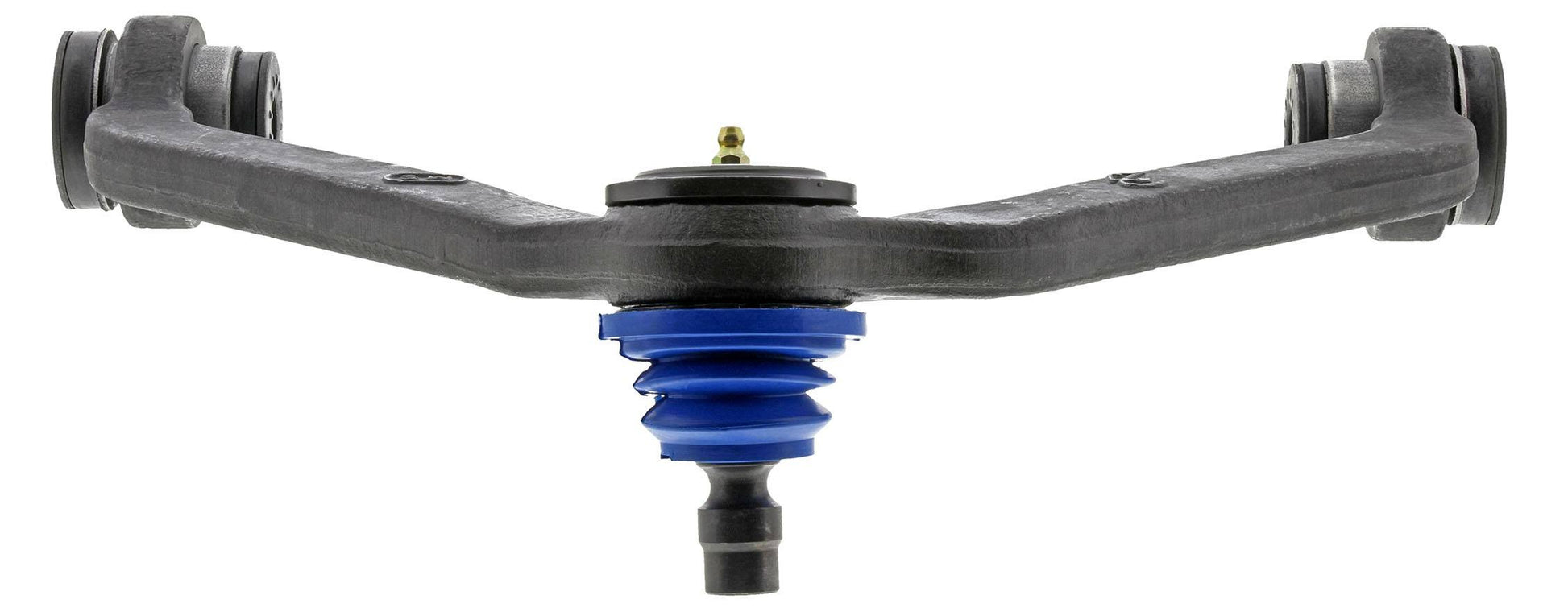 Bottom View of Front Upper Right Suspension Control Arm and Ball Joint Assembly MEVOTECH CMK80068