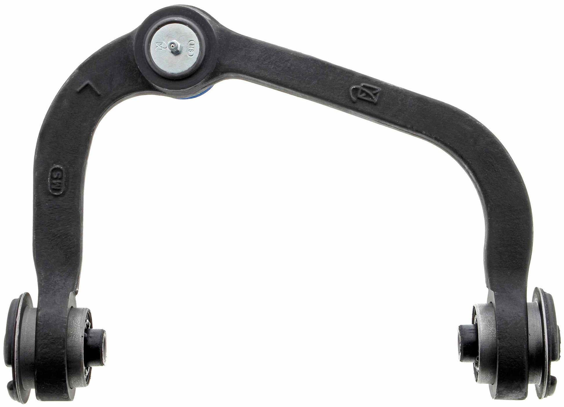 Back View of Front Upper Left Suspension Control Arm and Ball Joint Assembly MEVOTECH CMK80306