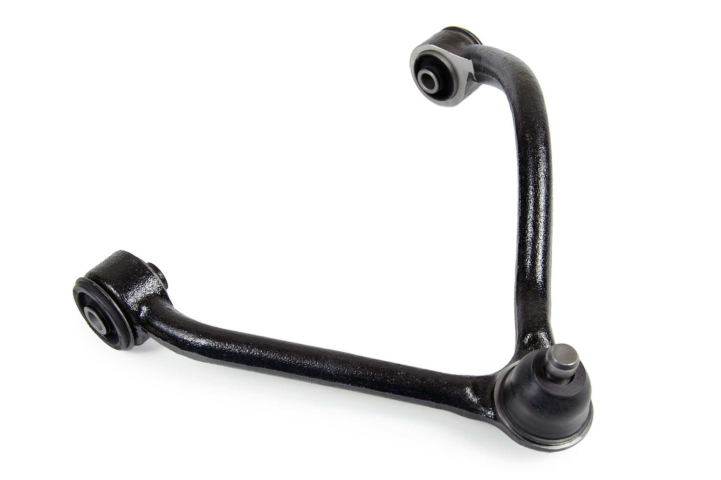 Front View of Front Upper Left Suspension Control Arm and Ball Joint Assembly MEVOTECH CMK80343