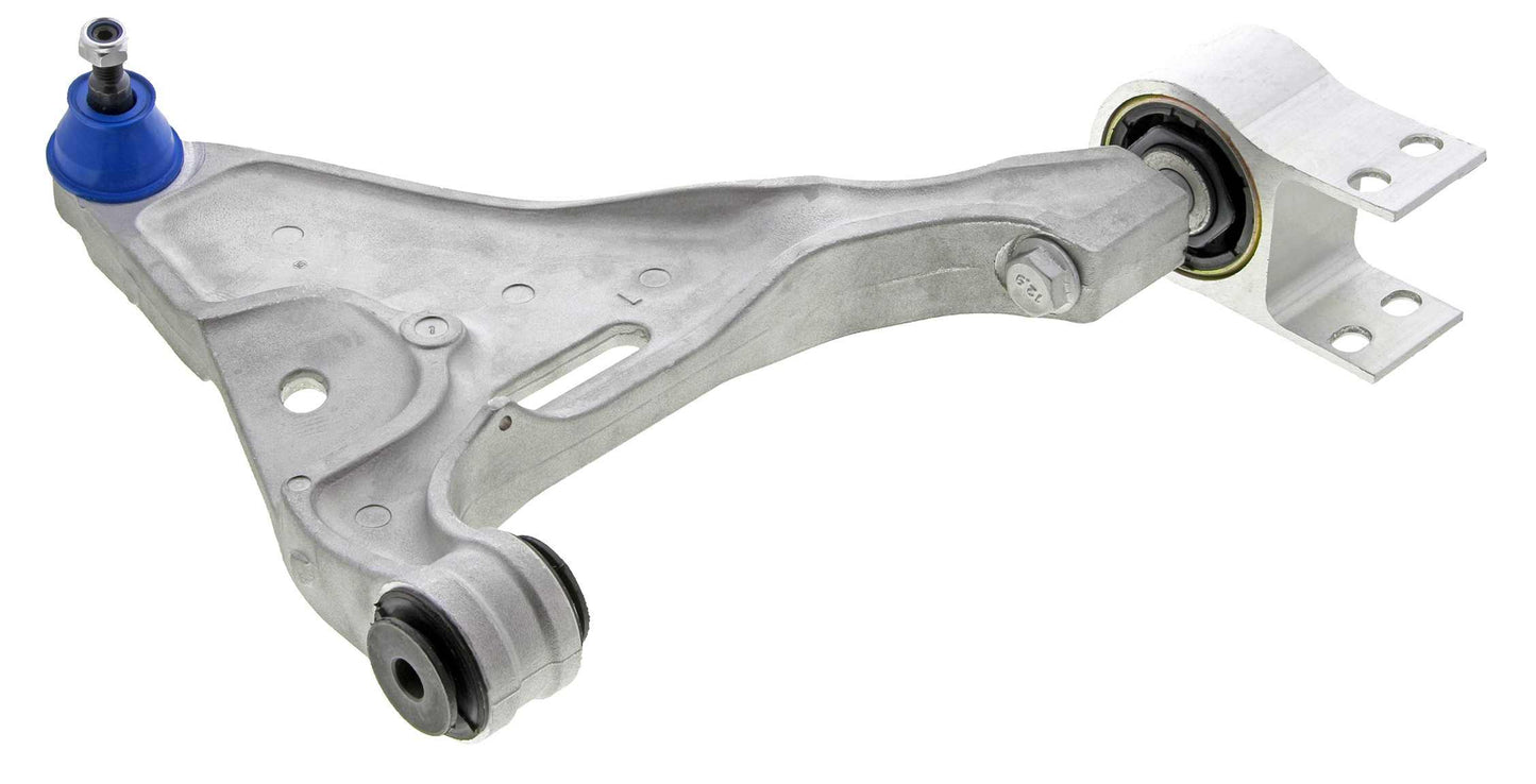 Side View of Front Left Suspension Control Arm and Ball Joint Assembly MEVOTECH CMK80354