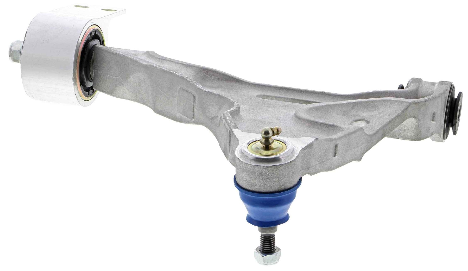 Bottom View of Front Right Suspension Control Arm and Ball Joint Assembly MEVOTECH CMK80355