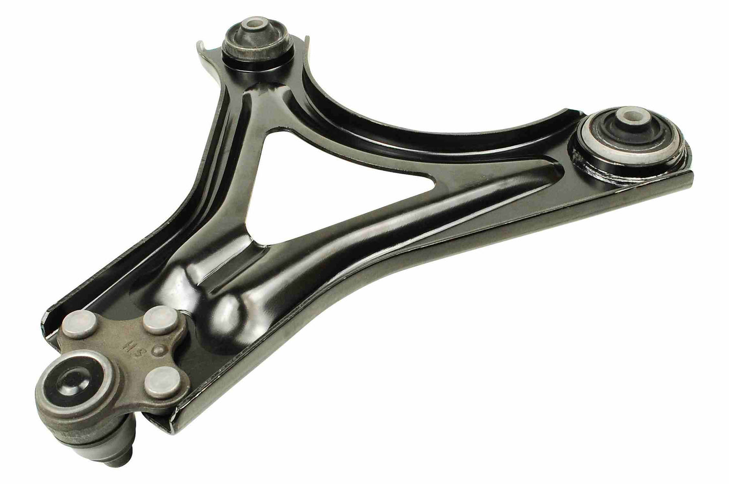 Back View of Front Right Suspension Control Arm and Ball Joint Assembly MEVOTECH CMK80389