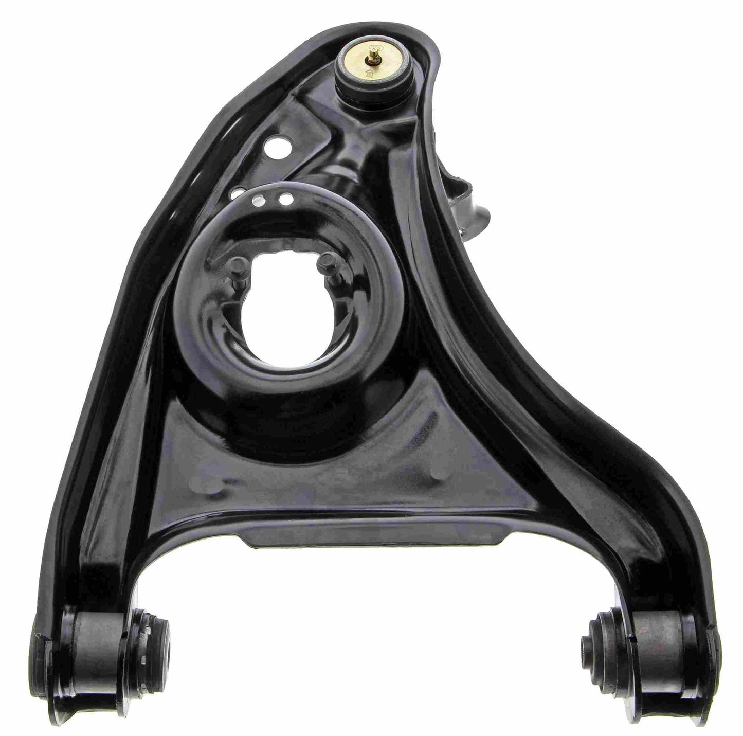 Back View of Front Left Suspension Control Arm and Ball Joint Assembly MEVOTECH CMK80394