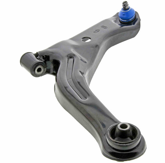 Angle View of Front Right Suspension Control Arm and Ball Joint Assembly MEVOTECH CMK80399