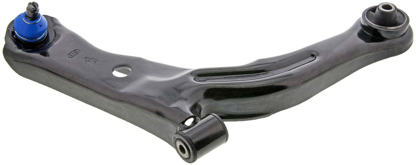 Side View of Front Right Suspension Control Arm and Ball Joint Assembly MEVOTECH CMK80399