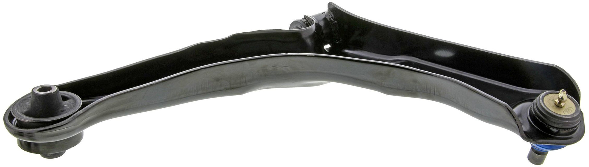 Bottom View of Front Left Suspension Control Arm and Ball Joint Assembly MEVOTECH CMK80400