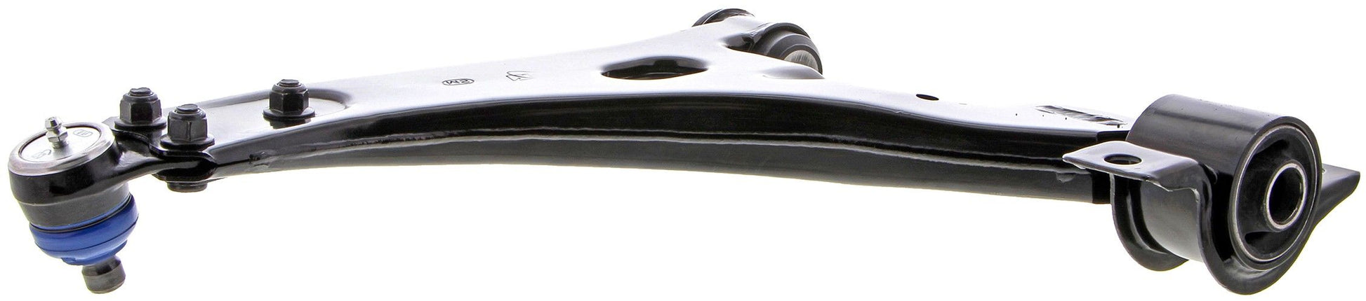 Bottom View of Front Right Suspension Control Arm and Ball Joint Assembly MEVOTECH CMK80405