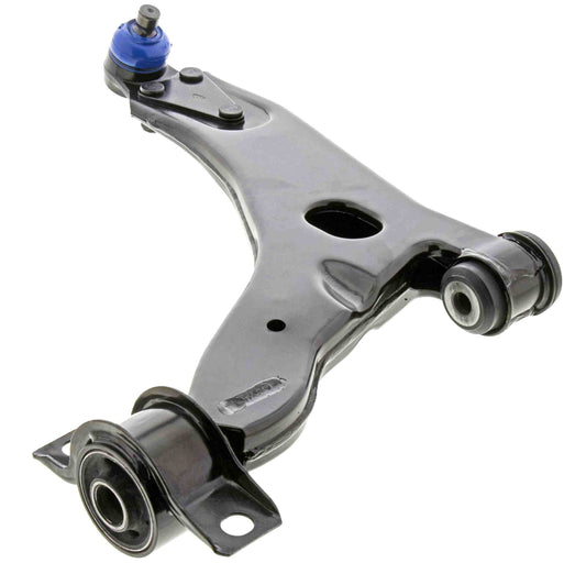 Angle View of Front Left Suspension Control Arm and Ball Joint Assembly MEVOTECH CMK80406