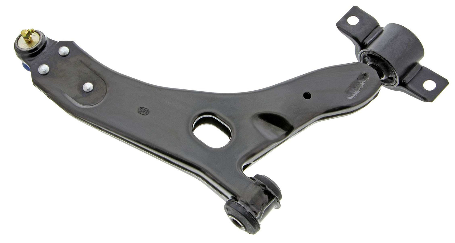 Back View of Front Left Suspension Control Arm and Ball Joint Assembly MEVOTECH CMK80408