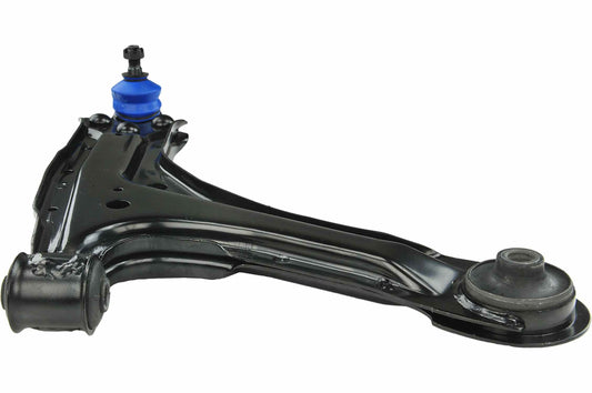 Angle View of Front Right Suspension Control Arm and Ball Joint Assembly MEVOTECH CMK80428