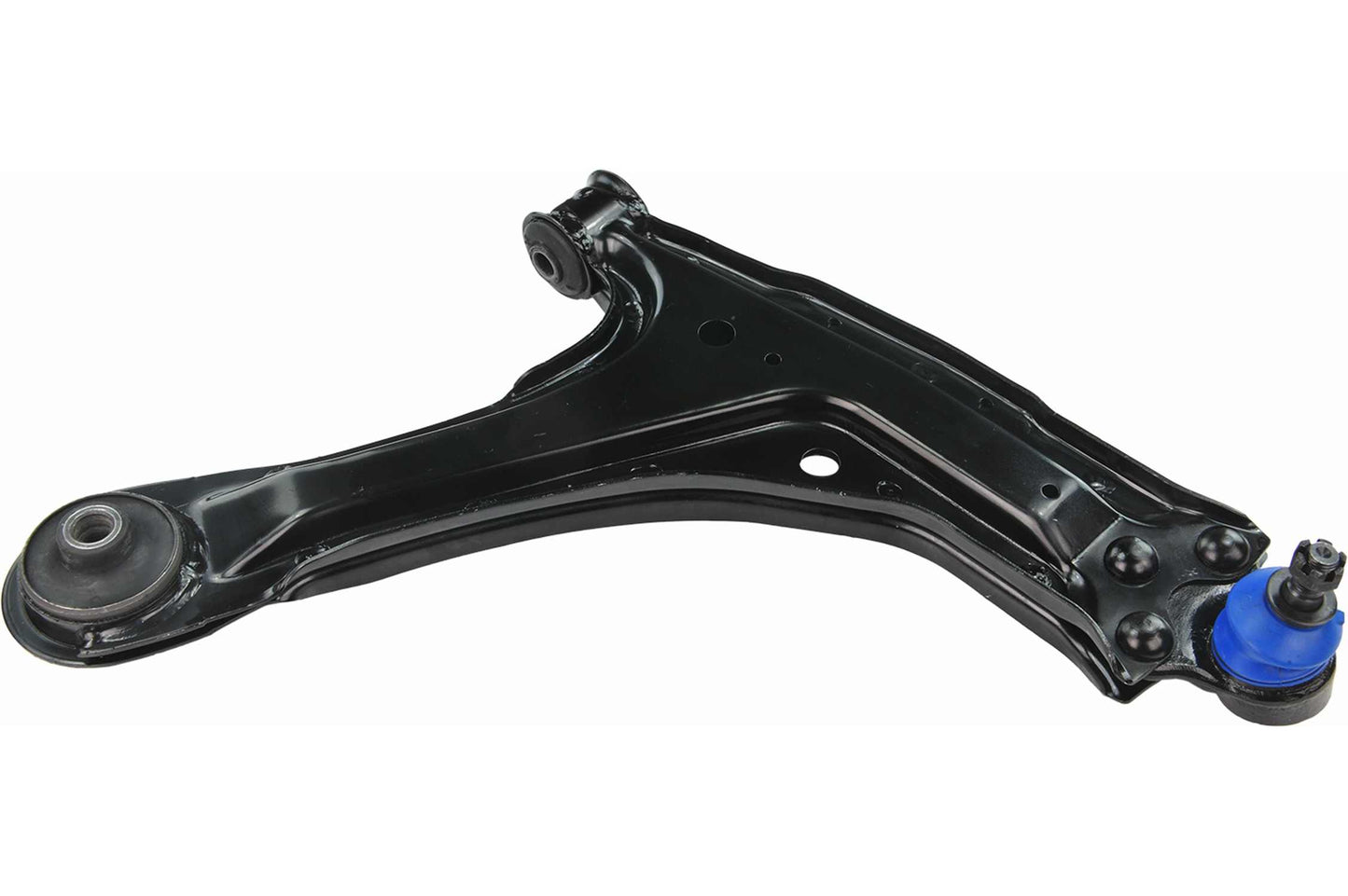 Front View of Front Right Suspension Control Arm and Ball Joint Assembly MEVOTECH CMK80428