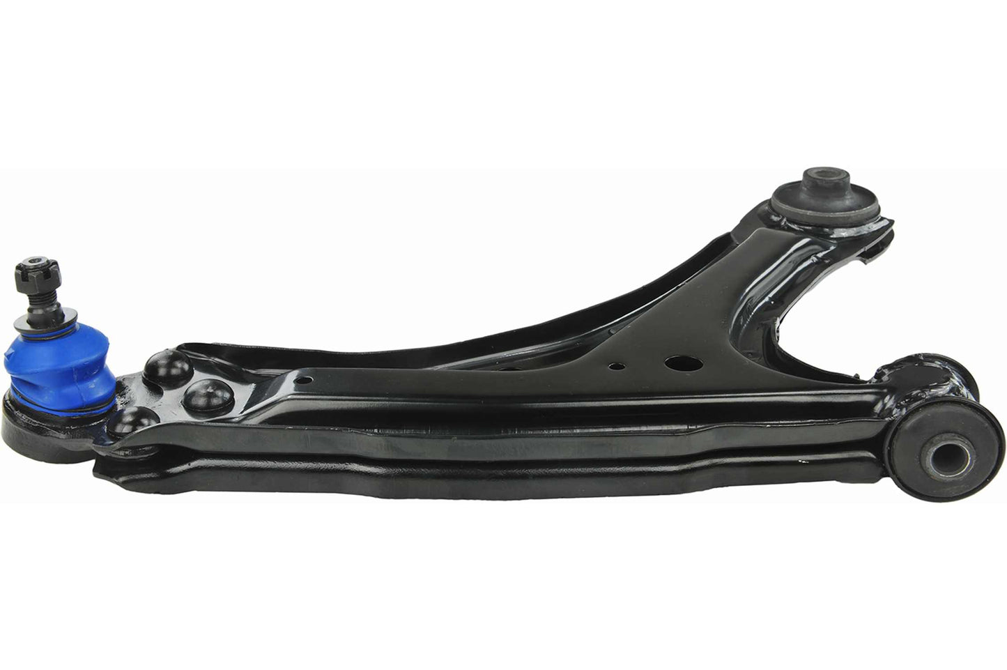 Side View of Front Right Suspension Control Arm and Ball Joint Assembly MEVOTECH CMK80428